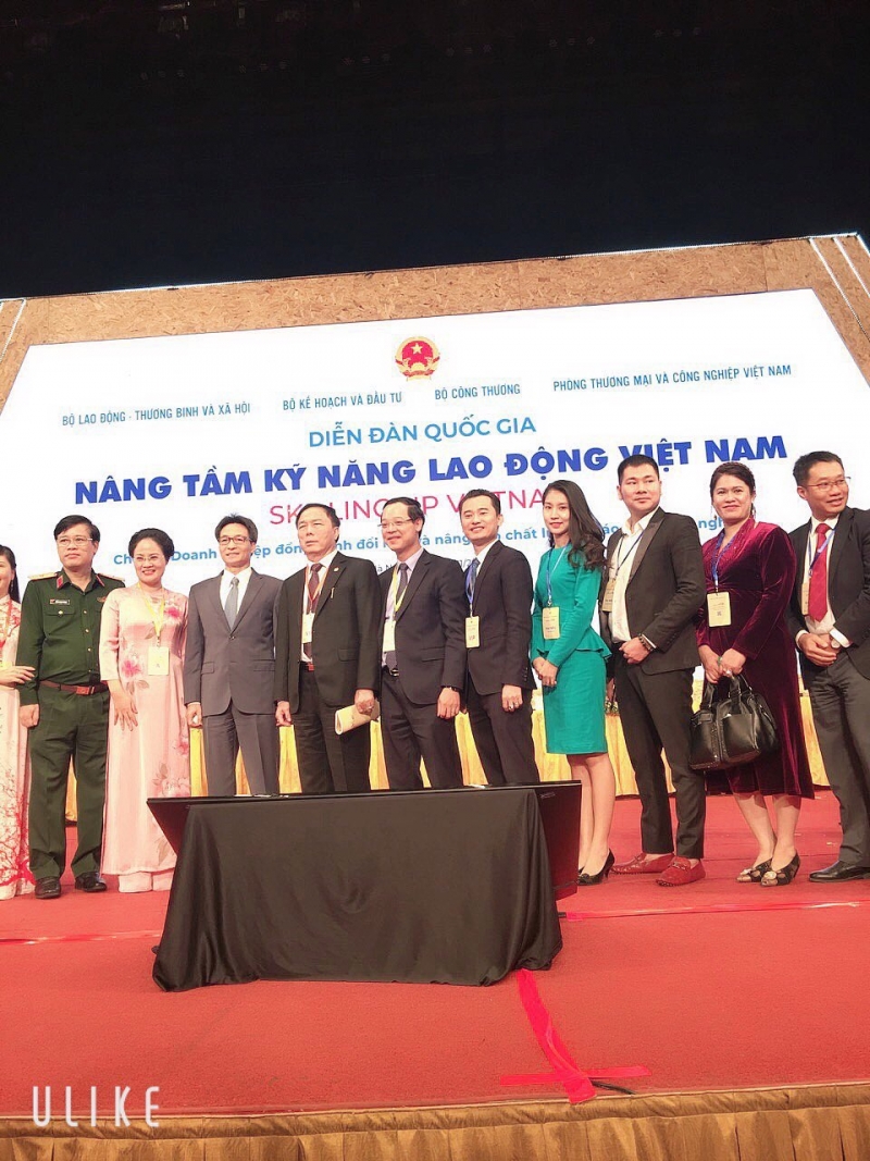 Saigon Inserco tham dự Diễn đ&agrave;n Quốc gia N&acirc;ng tầm kỹ năng lao động Việt Nam